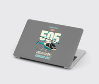 Thumbnail for Bell 505 - Fresh look. Familiar sky. design on gray MacBook case