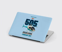 Thumbnail for Bell 505 - Fresh look. Familiar sky. design on light blue MacBook case