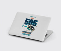 Thumbnail for Bell 505 - Fresh look. Familiar sky. design on light gray MacBook case