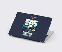 Thumbnail for Bell 505 - Fresh look. Familiar sky. design on navy blue MacBook case