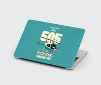 Thumbnail for Bell 505 - Fresh look. Familiar sky. design on turquoise MacBook case