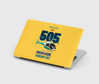 Thumbnail for Bell 505 - Fresh look. Familiar sky. design on yellow MacBook case