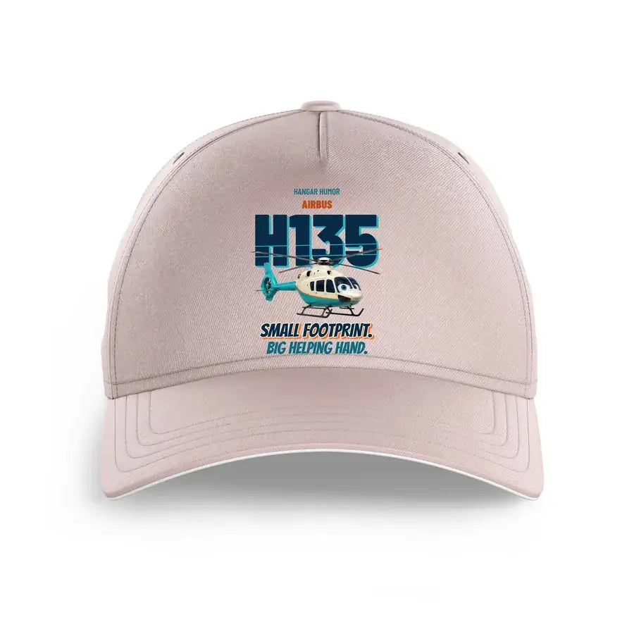 Airbus H135 - Small footprint. Big helping hand. design on pink printed hat