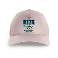 Thumbnail for Airbus H175 - Offshore days. Upbeat ways. design on pink printed hat