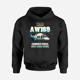 Single-Side Printing — Leonardo AW169 - Compact class. First-class hover. Hoodies