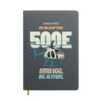 Thumbnail for MD Helicopters MD 500E - Little egg. Big altitude. design on gray notebook