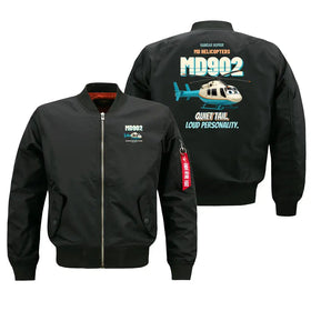 MD Helicopters MD 902 Explorer - Quiet tail. Loud personality. Bomber Jackets