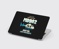 Thumbnail for MD Helicopters MD 902 Explorer - Quiet tail. Loud personality. design on black MacBook case