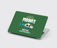 Thumbnail for MD Helicopters MD 902 Explorer - Quiet tail. Loud personality. design on green MacBook case