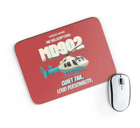 Thumbnail for MD Helicopters MD 902 Explorer - Quiet tail. Loud personality. design on red rectangle mouse pad