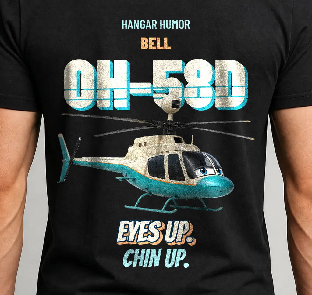 Bell OH-58D Kiowa Warrior - Eyes up. Chin up. - Cover