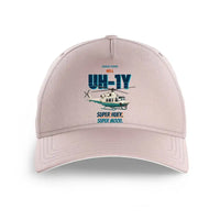 Thumbnail for Bell UH-1Y Venom - Super huey. Super mood. design on pink printed hat