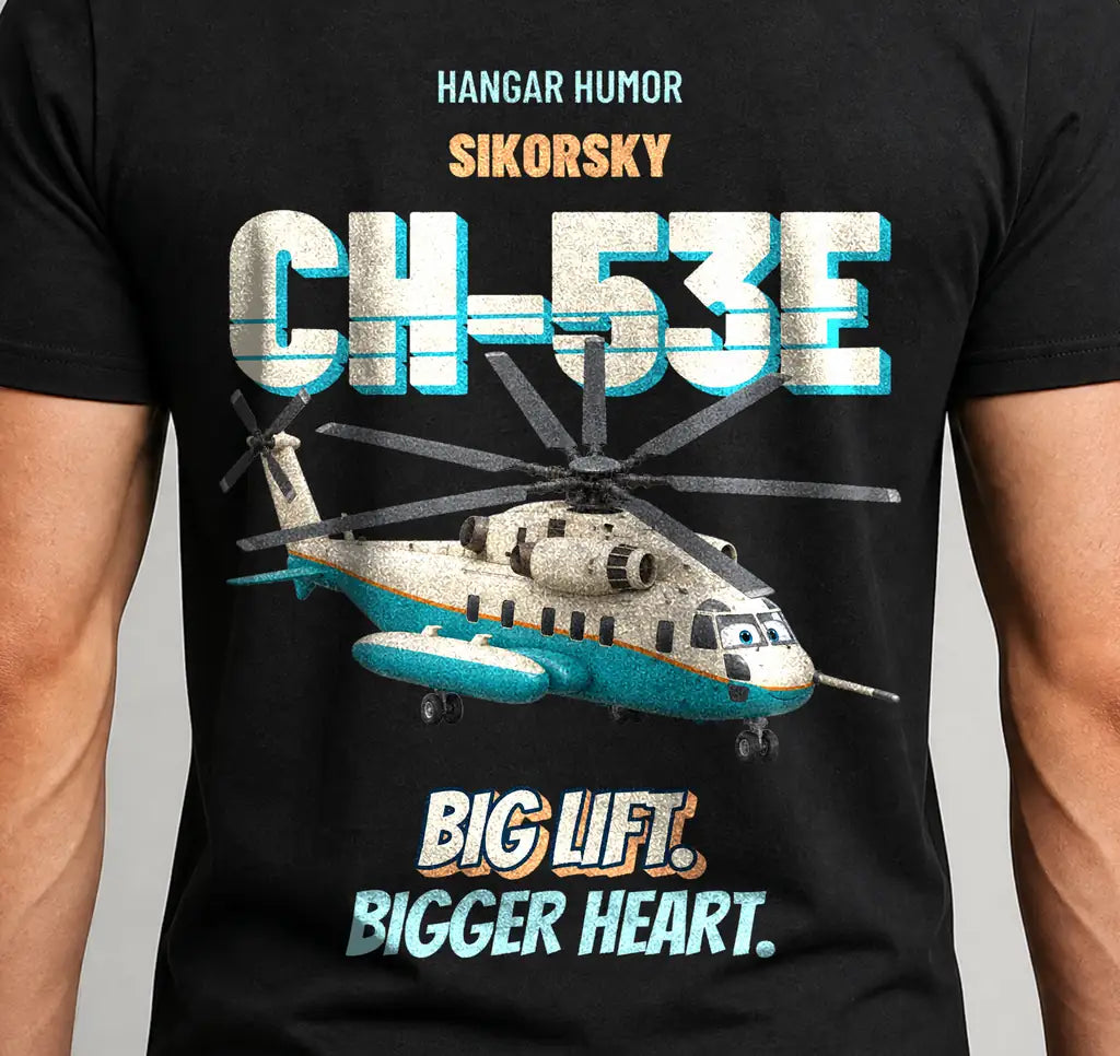 Sikorsky CH-53E Super Stallion - Big lift. Bigger heart. - Cover