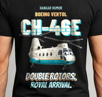 Thumbnail for Boeing Vertol CH-46E Sea Knight - Double rotors. Royal arrival. - Cover