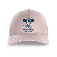 Thumbnail for Kaman HH-43B Huskie - Crossed rotors. Clear purpose. design on pink printed hat