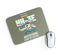 Thumbnail for Sikorsky HH-3E Jolly Green Giant - Jolly by name. Giant by nature. design on green army rectangle mouse pad