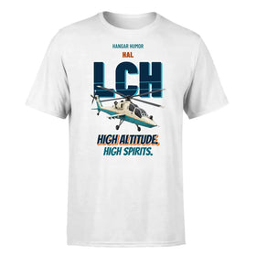 Single-Side Printing — HAL LCH Prachand - High altitude. High spirits. T-Shirts