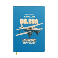 Thumbnail for de Havilland DH.89A Dragon Rapide - Two wings. First class. design on turquoise notebook