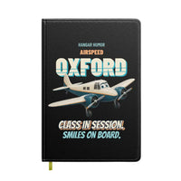 Thumbnail for Airspeed Oxford Mk I - Class in session. Smiles on board. design on black notebook