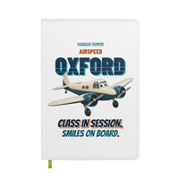 Thumbnail for Airspeed Oxford Mk I - Class in session. Smiles on board. design on white notebook