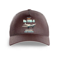 Thumbnail for Heinkel He 111H-6 - Glass nose. Clear character. design on brown printed hat