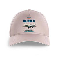Thumbnail for Heinkel He 111H-6 - Glass nose. Clear character. design on pink printed hat