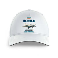 Thumbnail for Heinkel He 111H-6 - Glass nose. Clear character. design on white printed hat