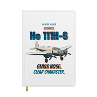Thumbnail for Heinkel He 111H-6 - Glass nose. Clear character. design on white notebook