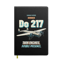 Thumbnail for Dornier Do 217 - Twin engines. Double presence. design on black notebook