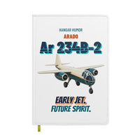 Thumbnail for Arado Ar 234B-2 Blitz - Early jet. Future spirit. design on white notebook
