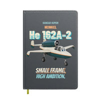 Thumbnail for Heinkel He 162A-2 Salamander - Small frame. High ambition. design on gray notebook