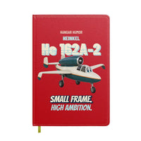 Thumbnail for Heinkel He 162A-2 Salamander - Small frame. High ambition. design on red notebook