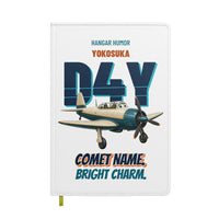Thumbnail for Yokosuka D4Y Suisei - Comet name. Bright charm. design on white notebook