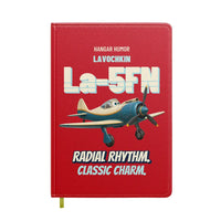 Thumbnail for Lavochkin La-5FN - Radial rhythm. Classic charm. design on red notebook