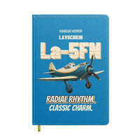 Thumbnail for Lavochkin La-5FN - Radial rhythm. Classic charm. design on turquoise notebook