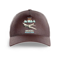 Thumbnail for Junkers Ju 88A-4 - Twin engines. Versatile charm. design on brown printed hat