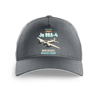 Thumbnail for Junkers Ju 88A-4 - Twin engines. Versatile charm. design on gray printed hat