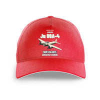 Thumbnail for Junkers Ju 88A-4 - Twin engines. Versatile charm. design on red printed hat