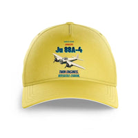 Thumbnail for Junkers Ju 88A-4 - Twin engines. Versatile charm. design on yellow printed hat