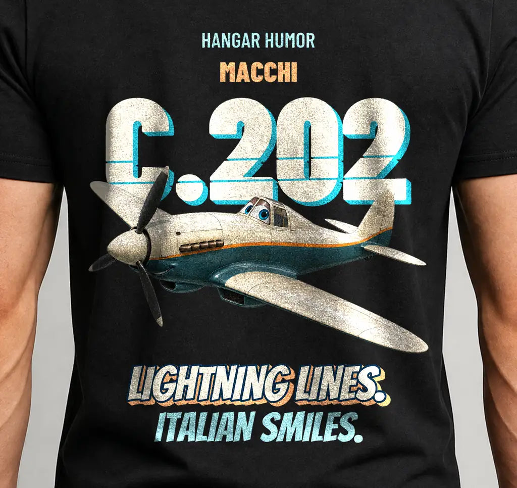 Macchi C.202 Folgore - Lightning lines. Italian smiles. - Cover