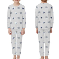 Thumbnail for Hilton Head Island Airport (HHH) Pajamas - Children Pajamas - Light Gray
