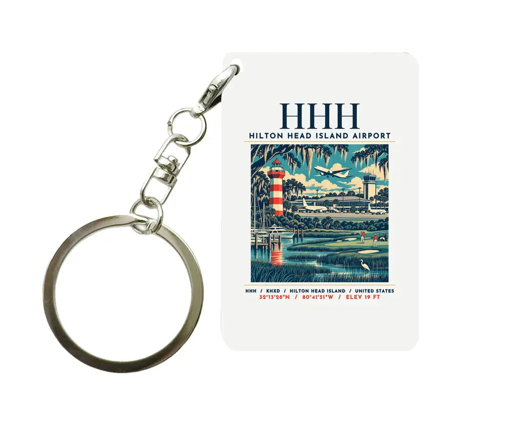 HHH - Poster - Key Chain - White