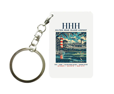 HHH - Poster - Key Chain - White