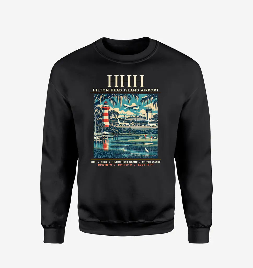 HHH - Poster - Sweatshirt - Black