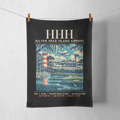 HHH - Poster - Towel - Black