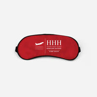 Thumbnail for Hilton Head Island Airport (HHH) Sleep Masks - Sleep Mask - Front - Red