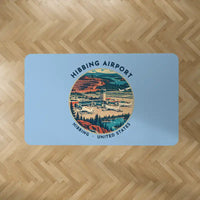 Thumbnail for Range Regional Airport (HIB) Carpets - Carpet Rectangle - Badge - Light Blue V2