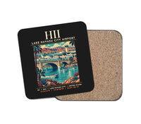 Thumbnail for HII - Poster - Coaster - Black