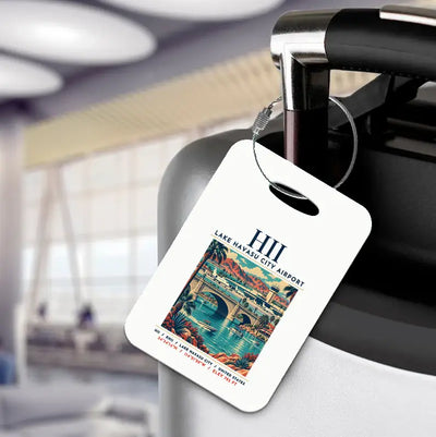 HII - Poster - Luggage Tag - White