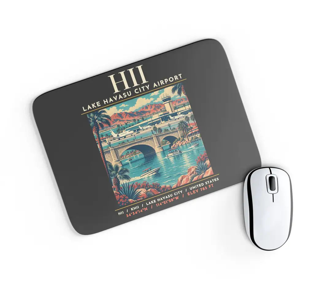 HII - Poster - Mouse Pad - Black